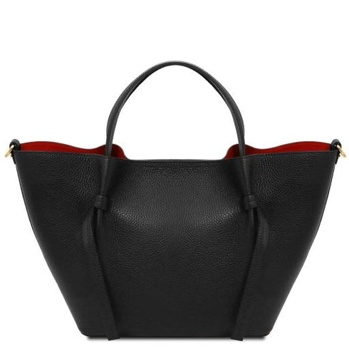 Legame - Leather shopping bag - Large size